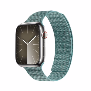 Crong Melange magnetrihm Apple Watch 44 / 45 / 46 / 49 mm kellale, türkiissinine melanž