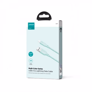 USB kaabel Joyroom SA34-AL3 roheline Lightning 100cm