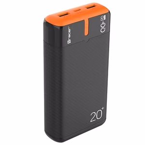 Tracer EnerGen 20000 mAh must, oranž