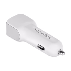 Kruger&Matz kahe USB-pordiga autolaadija, 3000 mA, Quick Charge 3.0