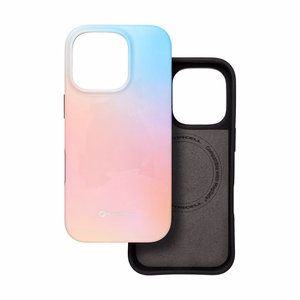 Ümbris jaoks iPhone 15 PRO MAX Forcell F-Protect Mirage compatible with Magsafe Military Drop-Test pinky sinine