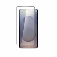 AmazingThing Radix Full Glass Karastatud klaas with Must Raamiga jaoks Samsung S25 Edge