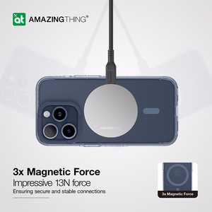 Amazing Thing Titan Pro Magsafe Ümbris 10FT IP156.1PTMBU jaoks Iphone 15 Pro sinine
