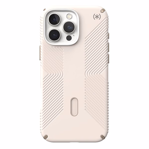 Speck Presidio2 Grip ClickLock & MagSafe ümbris seadmele iPhone 16 Pro Max, Bleached Bone / Heirloom Gold / Hazel Brown