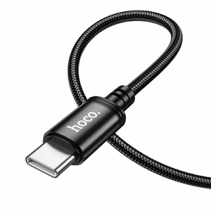 Кабель USB A - USB C Hoco 3A 3 m X91 чёрный