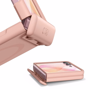 Tech-Protect Kevlar Aura ümbris seadmele Samsung Galaxy Z Flip 8, MagSafe-ühilduv – roosa