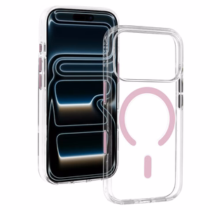 Liavec Pure ümbris kaamera juhtnupuga mudelile iPhone 18 Pro Max/17 Pro Max, roosa