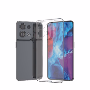 Ultra Clear 0.5mm puhul Oppo Reno 8 õhuke kate läbipaistev