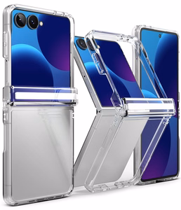 Ringke Fusion Flap ümbris mudelile Samsung Galaxy Z Flip 8 – läbipaistev