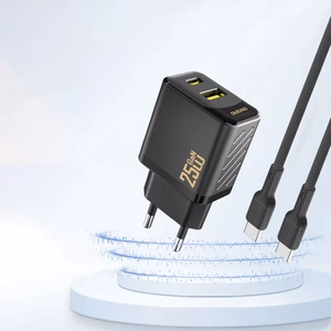 Dudao A26T GaN 25W Зарядное устройство USB-A USB-C - чёрный