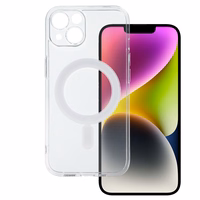TEL PROTECT MagSilicone Ümbris jaoks Iphone 14 läbipaistev