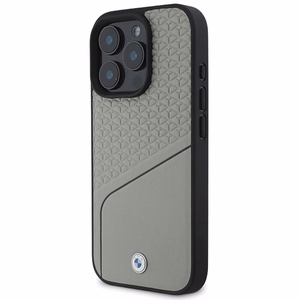 BMW Sign Leather Textured and Line MagSafe iPhone 16 Pro Ümbris - hall