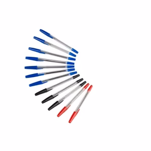 Topwrite pastapliiatsite komplekt, 10 tk, sinised / mustad / punased