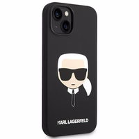 Karl Lagerfeld KLHCP14MSLKHBK iPhone 14 Plus 6.7 "hardcase must / must Silicone Karl`s Head