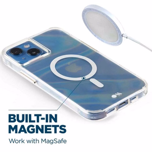 Case-Mate Soap Bubble MagSafe ümbris seadmele iPhone 14 Plus, sillerdav