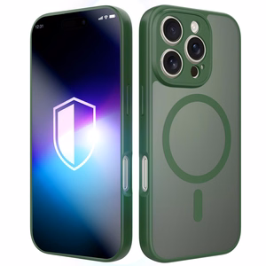 3mk Misty MagCase iPhone 16 Pro Max ümbris - roheline