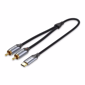 Vention USB-C kuni 2RCA helikaabel, 2 m