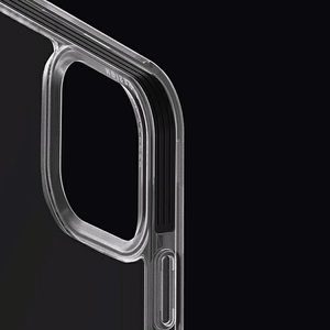 Uniq Combat iPhone 14 Pro Max 6.7" ümbris Magclick Charging must/concrete charcoal