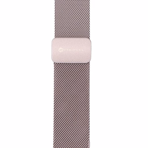Strap to Apple Watch Forcell F-Design FA14 magnetic steel 42 / 44 / 45 / 49 mm pink