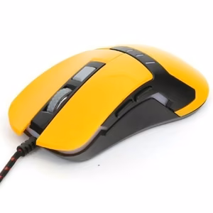 Мышь VARR Gaming OM-270 оптическая, жёлтый