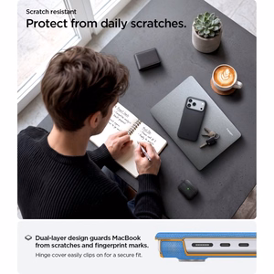 Spigen Urban Fit ümbris MacBook Pro 14" 2021 / 2023 / 2024 / 2025 / 2026 jaoks – hall