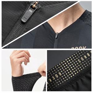 Rockbros YDCX008 Diamond Long Sleeve Cycling Jersey Size XXL - Black
