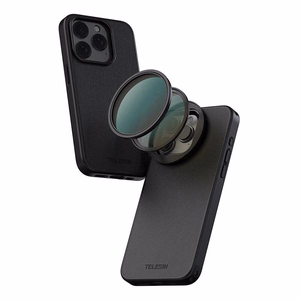 Telesin magnetilise filtriraami ümbris iPhone 15 Pro Max jaoks