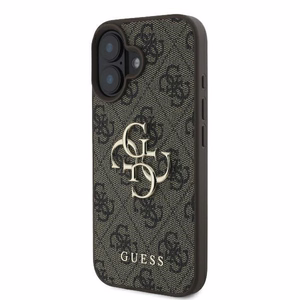 Guess 4G Big Logo Ümbris jaoks iPhone 16 - Brown