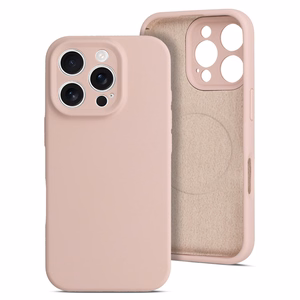 MagColor Pure Ümbris jaoks Iphone 15 Pro powder roosa