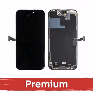 LCD ekraan ühilduv iPhone 14 Pro must (Hard OLED / Premium)  /*Removable IC*/