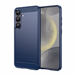 Carbon Ümbris jaoks Samsung Galaxy S25+ - sinine