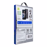 5D Mr. Monkey Glass - jaoks Samsung Galaxy S25 Edge must (Strong Privacy)