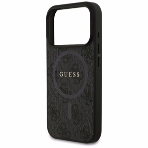 Guess 4G Ring Classic Logo MagSafe ümbris jaoks iPhone 17 Pro - must