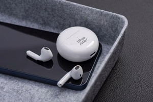 Blue Star (TX3) TWS Bluetooth juhtmevabad kõrvaklapid valged