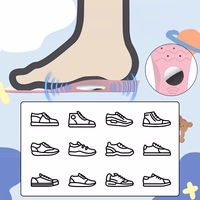 Shoe inserts - protective ümbris jaoks AirTag (155mm-170mm) - roosa