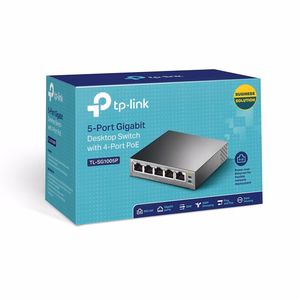 TP-Link 5-Port Gigabit lauapealne PoE-võrgulüliti with 4-Port