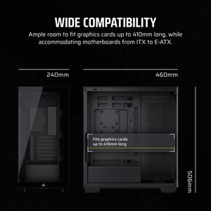 Corsair 3500X RS-R ARGB Midi Tower must