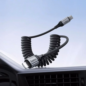 Кабель USB C to Lightning Hoco PD 2,4A 1,5 м X121 чёрный