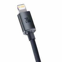 Baseus Crystal Shine cable USB-C to Lightning, 20W, PD, 2m (must)