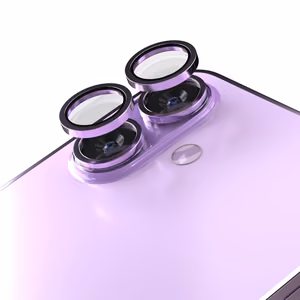 Etteri camera lens protector for iPhone 17 purple
