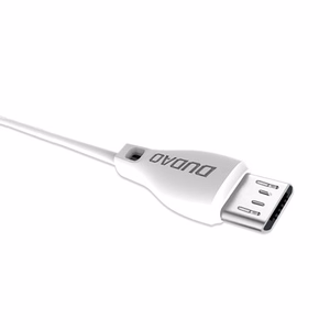 Dudao cable micro USB cable 2.4A 2m valge (L4M 2m valge)
