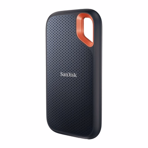 SanDisk Extreme Portable 1000 GB must kaasaskantav SSD