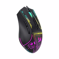 Wozinsky WMGB-3200 Juhtmevaba Optical Gaming Mouse with Built-in Rechargeable Battery 3200 DPI with RGB Lighting - Must