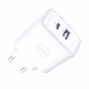 Tarvikud – 3mk DualCharge 20W PD3.0 QC 3.0 PPS USB 1A1C, valge