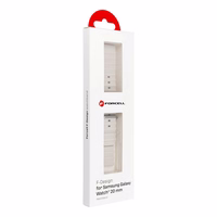 Strap to Samsung Galaxy Watch Forcell Forcell F-Design FS01 Silikoon holes 20 mm stellar