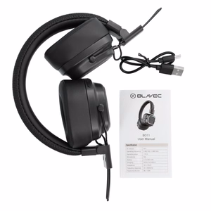 Blavec Over-ear Bluetooth Kõrvaklapid BO-11 Bass Admiral (BO11-B) must