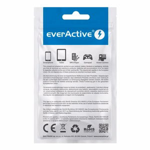 everActive CBS-1IW USB Lightning kaabel 1m - valge, silikoon, kiirlaadija, 2,4A