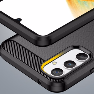 Carbon Ümbris ümbris jaoks Realme 10 Pro flexible silicone carbon cover must