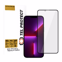 Tempered glass Tel Protect 10X Privacy Titanium jaoks Iphone 13 Pro Max (envelope)