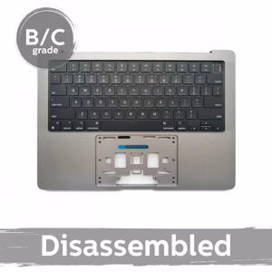 Klaviatuur (korpuse raamiga) MacBook Pro 14" (2021) A2442 hall (8.5/10 demonteeritud)